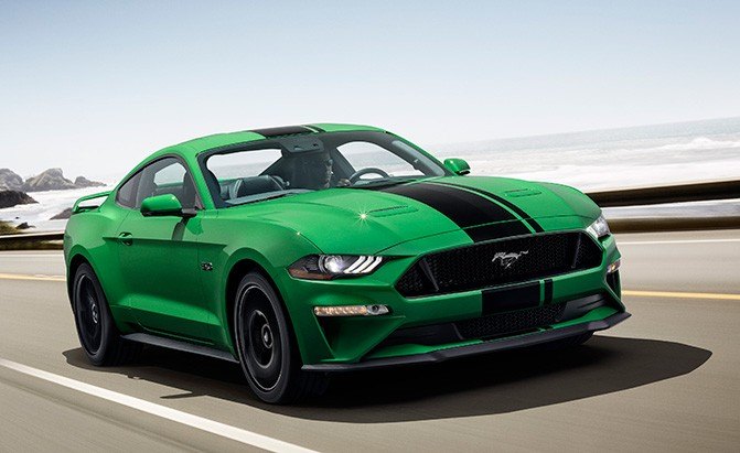 ford mustang hybrid could pair v8 with electric front axle