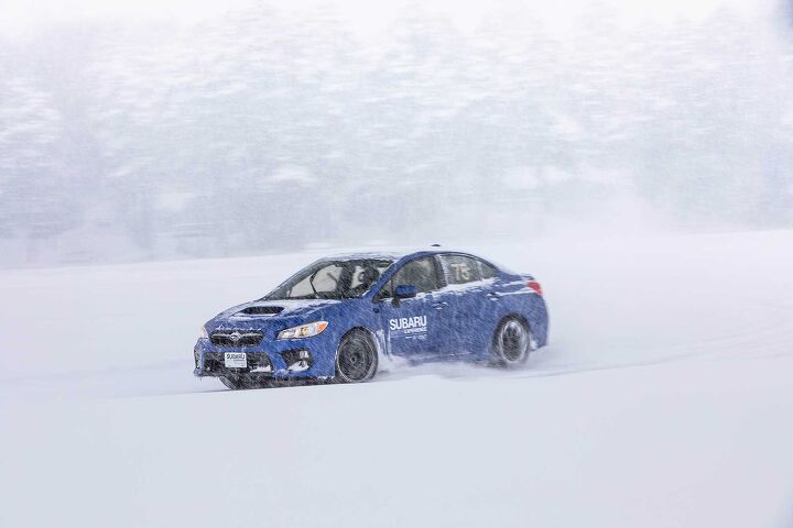 Learn to Drive on Ice and Snow With the Subaru Winter Experience