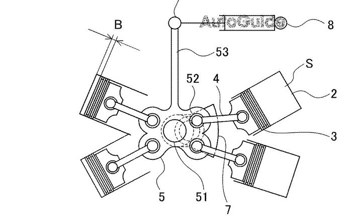 Honda Patents Wacky, Radial, Variable Compression Engine
