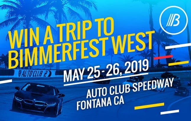 Win a Trip for 2 to Bimmerfest West 2019