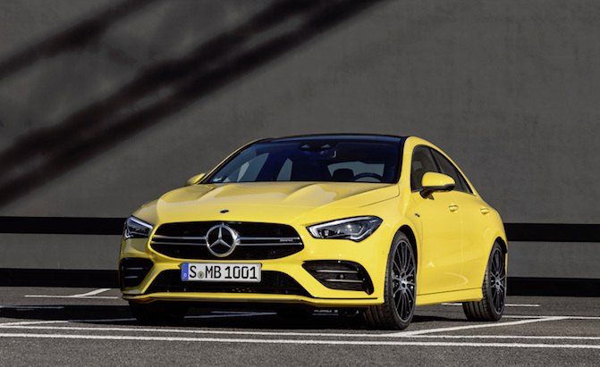 New Mercedes CLA 35 AMG Gets 302-HP 2.0L Turbo and AWD
