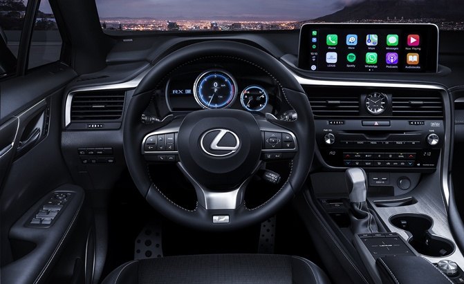 2020 lexus rx debuts finally gets android auto and a touchscreen