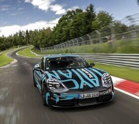 Porsche Taycan Sets Four-Door EV 'Ring Record