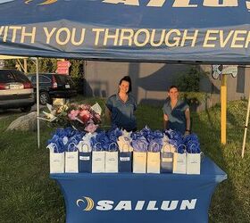 sailun tire celebrated frontline workers with a special drive in movie night