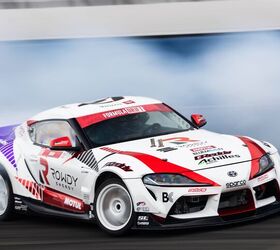 toyota s supra sema concepts get artsy sideways and deliver over 1 000 hp