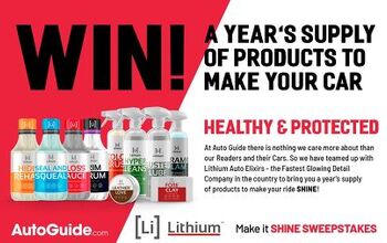 Enter For A Chance To Win A Year's Supply Of Lithium Car Detailing Products