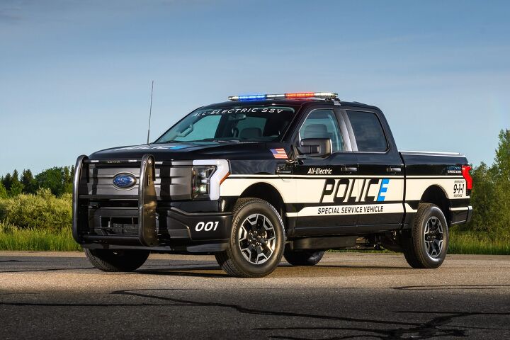 The Ford F-150 Lightning Pro SSV is the First EV Police Truck