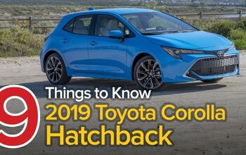 9 Things to Know About the 2019 Toyota Corolla Hatchback: The Short List