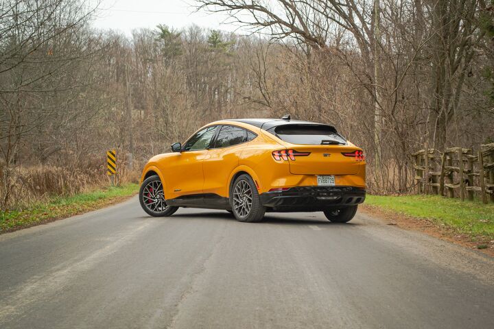 2021 ford mustang mach e gt review quicker yet compromised
