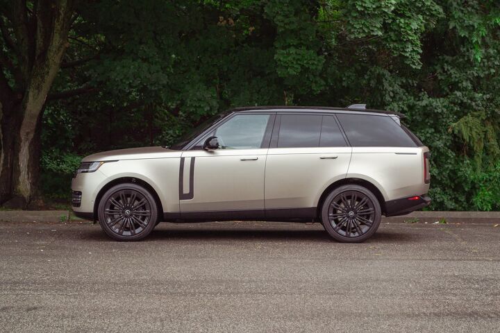 Solid Gold Range Rover