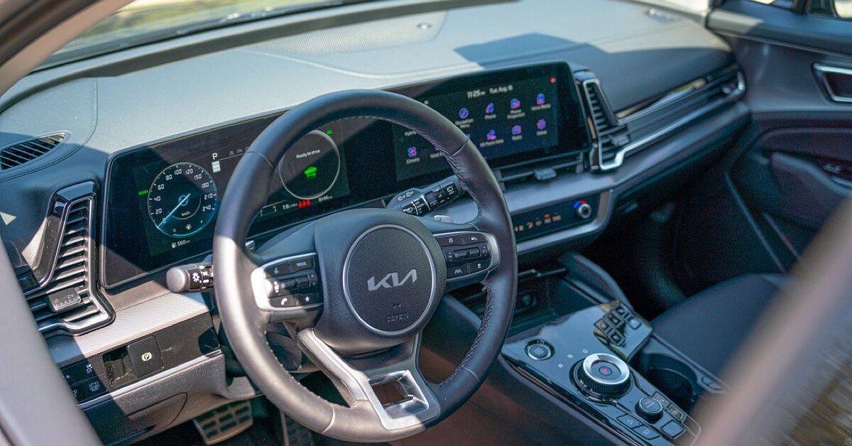 Kia Sportage 2022 Interior Right Hand Drive