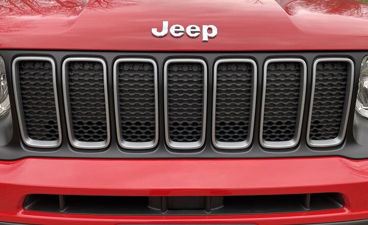 Despite being the baby of the Jeep family, the Renegade features the brand's iconic grille.