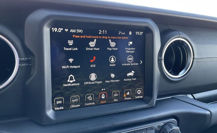 Jeep's infotainment system continues to be one of the easiest units to operate.
