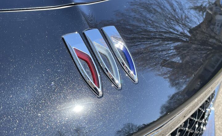 Buick's updated badge is starting to be seen on roads a lot more as the brand's sales grow.