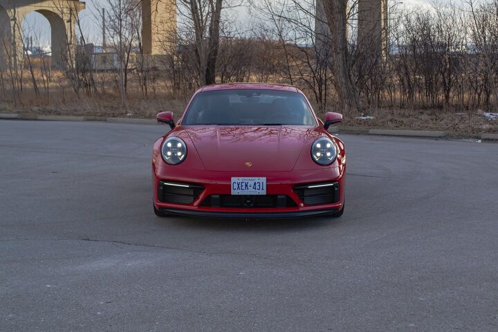 It's easy to spot the latest generation of 911s thanks to the quad LED daytime running lights.