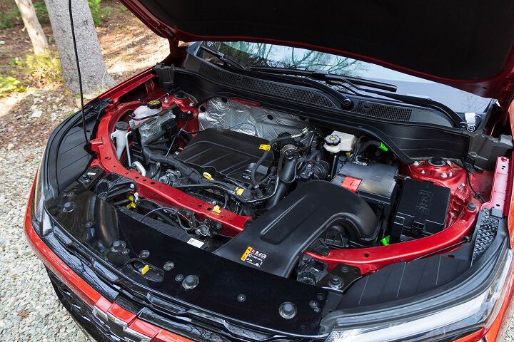 The only engine available is a turbocharged 1.2L three-cylinder that makes 137 hp and 162 lb-ft of torque.