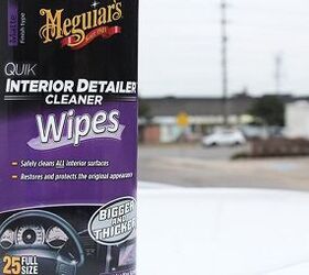 Meguiar'S Quik Interior Detailer Wipes 25 - 7 X 9 One Step Cleaning And  Protection For All Interio