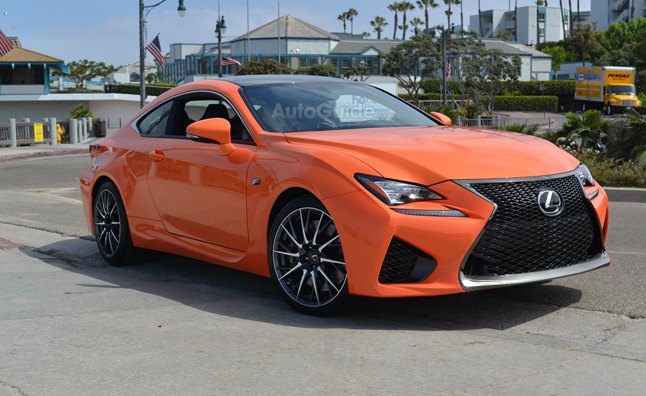 Lexus RC F Spotted in the Wild Once More