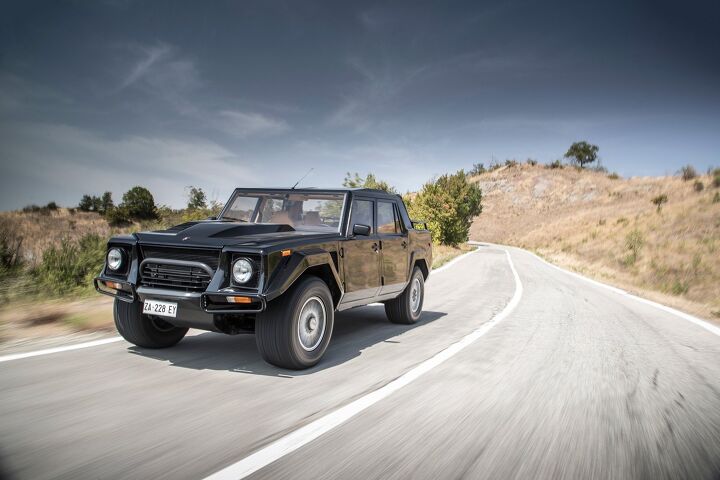 Lamborghini Takes a Look Back at Its First SUV