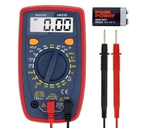 Test your transistors and diodes with this multimeter. Photo credit: Amazon.com. 
