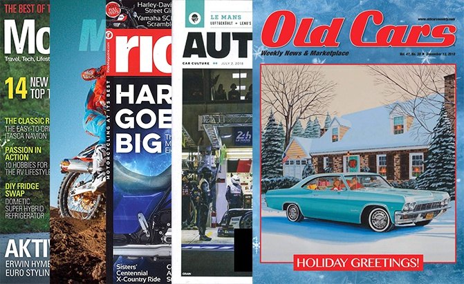 gift your favorite auto mags this holiday