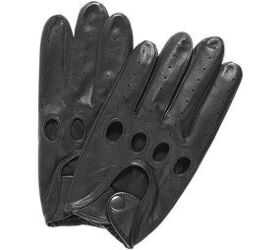 LIBO Genuine Leather Driving Gloves for Men Women, Unlined