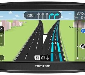 The TomTom 1525TM can operate for up to one hour on its internal battery. Photo credit: Amazon.com. 
