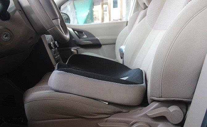 Breathable Car Seat Cushion Soft And Thick Memory Foam Driver's