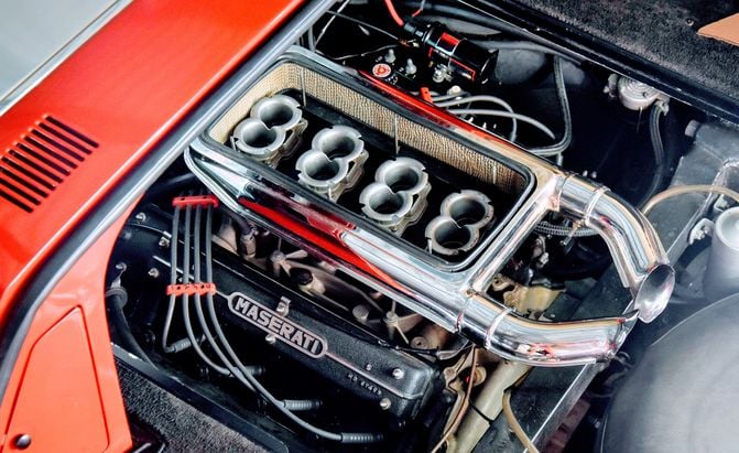 If you want your 1974 Maserati Bora to last, use the best oil additive you can find. Photo credit: David Traver Adolphus / AutoGuide.com.