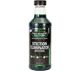 Hot Shot Stiction Eliminator is formulated to clean deposits as well as lubricate. Photo credit: Amazon.com. 
