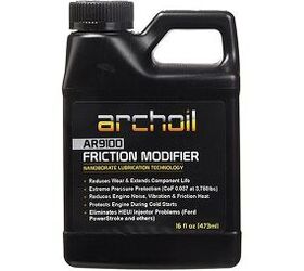 Arch Oil 9100 is formulated for gasoline or diesel engines. Photo credit: Amazon.com.
