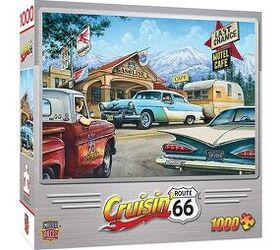 Buffalo Games CARTOON WORLD SAM'S GARAGE Car Jigsaw Puzzle 1000