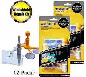 Windshield Crack Repair Kit, Window Glass Repair Kit, Automotive Fluid Glass  Filler Vehicle Windscreen Tool Air Pump Type