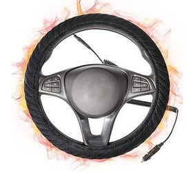 Power Grip Pro Synthetic Comfort Leather Grip Steering Wheel