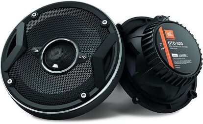 JBL engineered these speakers with a vented magnet assembly to keep the voice coil cool. Photo credit Amazon.com.
