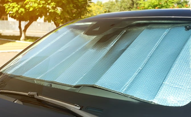 the best car sun shade to keep your car cool