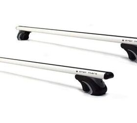 This is an affordable pair of well-reviewed roof bars. Photo credit: Stay There.
