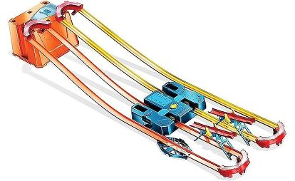 The Boost Box makes four different track layouts, or can expand other sets. Photo credit: Amazon.com.
