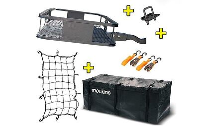 This recomendation is an all-in-one cargo carrier kit. Photo credit: Amazon.com. 
