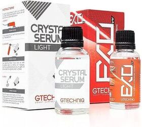 Gtechniq Crystal Serum Light is about as close to a professional ceramic coat as you want to attempt at home. Photo credit: Amazon.com.

