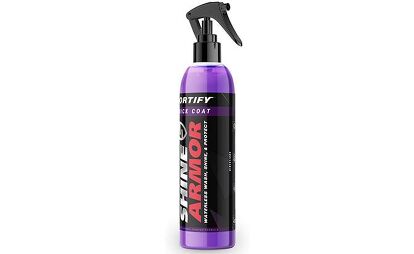 Shine Armor is a waterless quick detailing spray with ceramic elements. Photo credit: Amazon.com.
