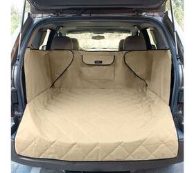 The plush cargo liner from FrontPet offers premium protection. Photo credit: Amazon.com.