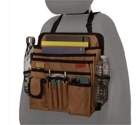 Lusso Gear&#8217;s seat back cargo organizer comes in several colors. Photo credit: Amazon.com.
