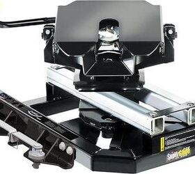 Auto slider 5th wheel deals hitch for ford puck system