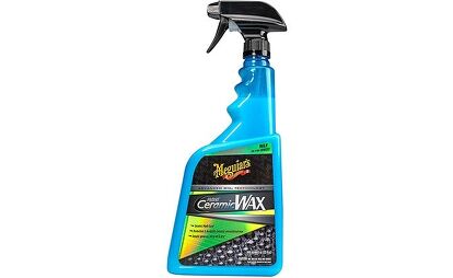 We like Meguiar&#8217;s products generally, and their ceramic spray wax is no exception. Photo credit: Amazon.com. 
