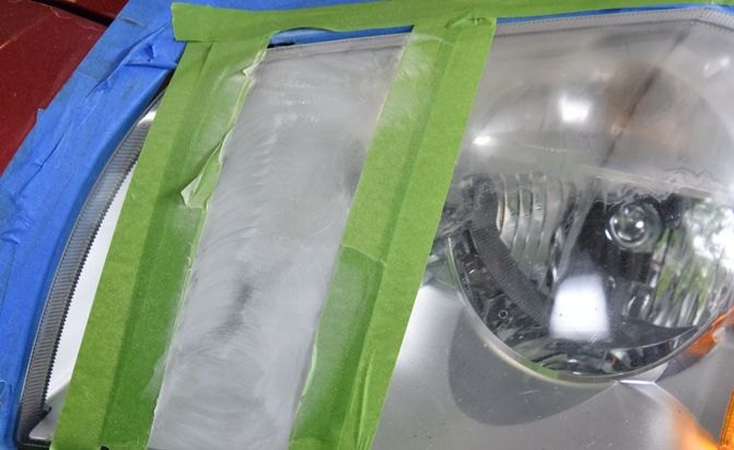 the autoguide headlight restoration kit restore off