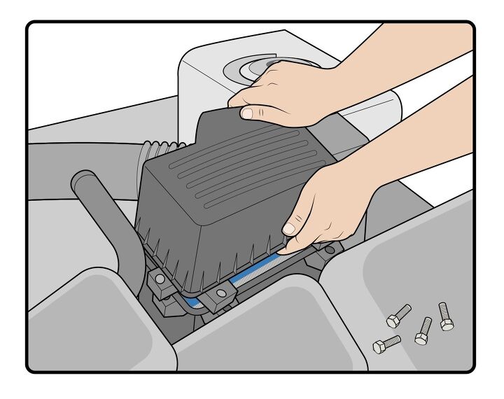 Replace the airbox cover. Image credit: Autoguide.com.