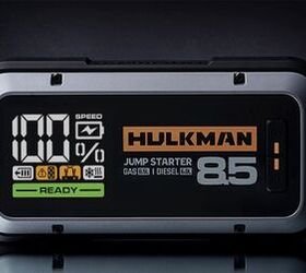 Hulkman Alpha 85 Jump Starter 2000 Amp Portable Car Starter w/LED Display,  Black 