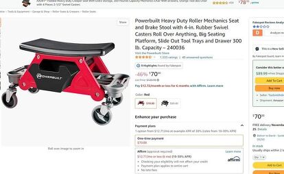 This was one of the first scam listings we spotted…after we almost bought it. Source: Amazon.com.