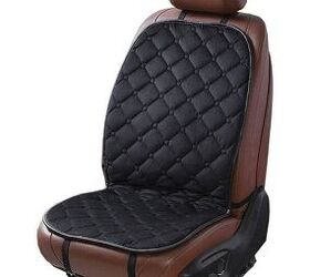 Stalwart Memory Foam Car Seat Cushion Pad, Black